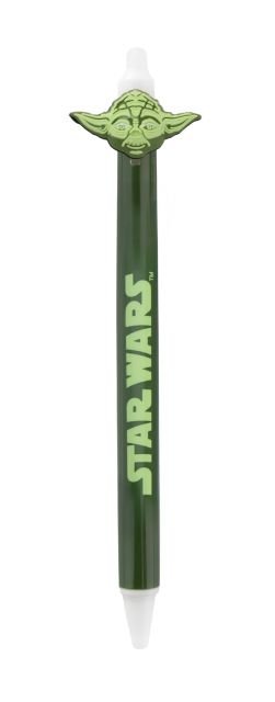 Długopis zmazywalny Star Wars Yoda długopisy ścieralne niebieski wkład dla dzieci