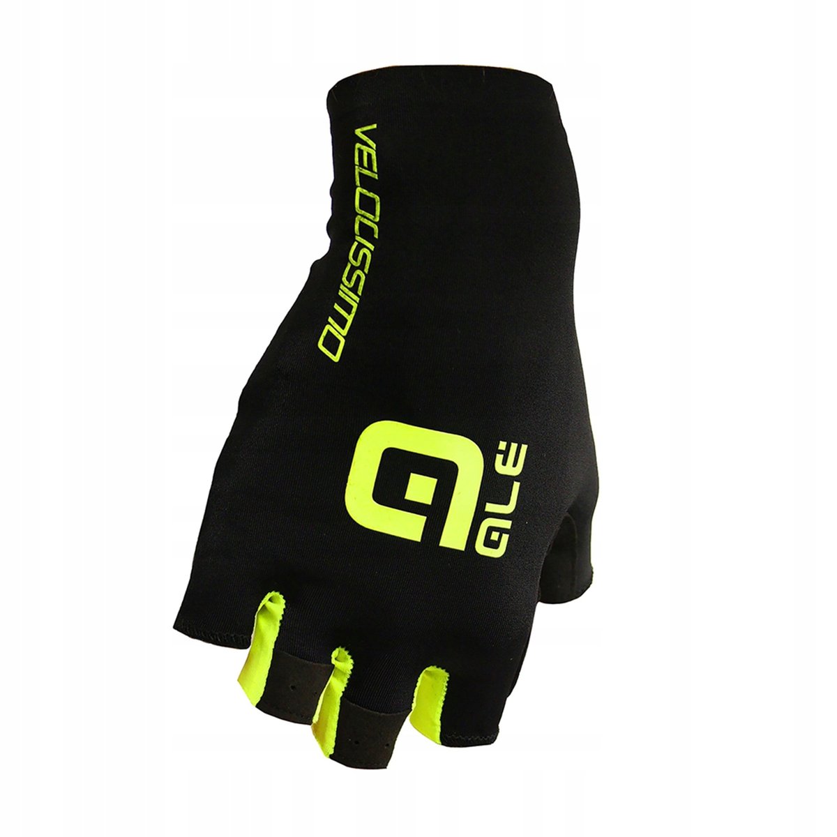 Rękawiczki Ale Velocissimo Black F. Yellow - XL