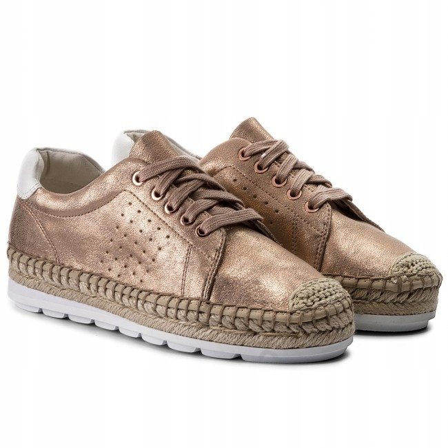 Aldo Damskie Trampki Espadrylowe Różowe 37 3b7g2*