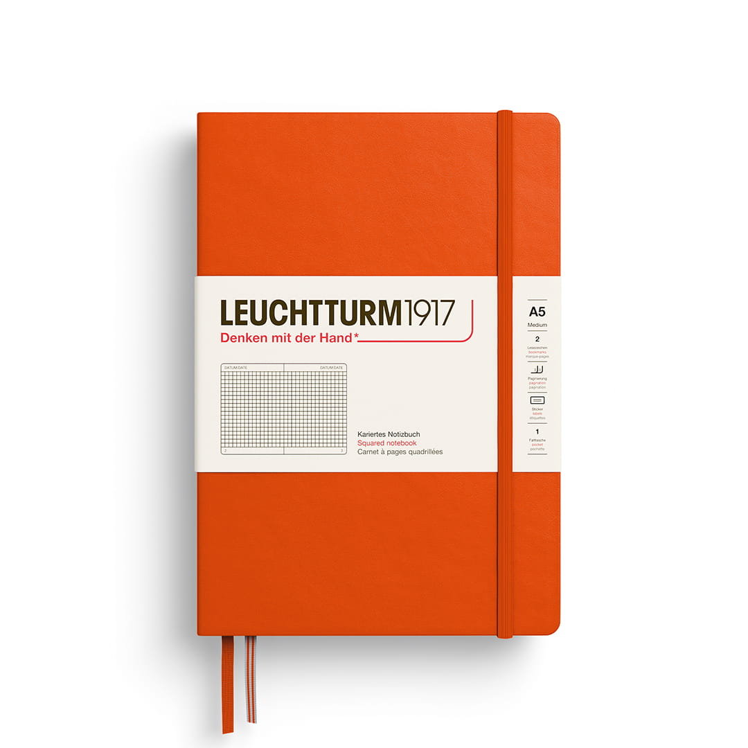 Notatnik Leuchtturm1917 Medium A5, kratka, Pumpkin