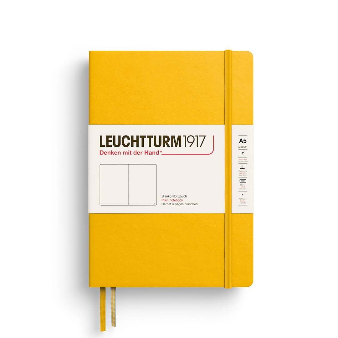 Notatnik Leuchtturm1917 Medium A5, gładki, Sunflower