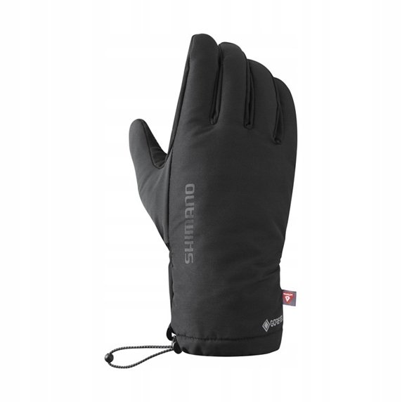 Rękawiczki Shimano rowerowe zimowe GORE-TEX r.L PRIMALOFT Czarne