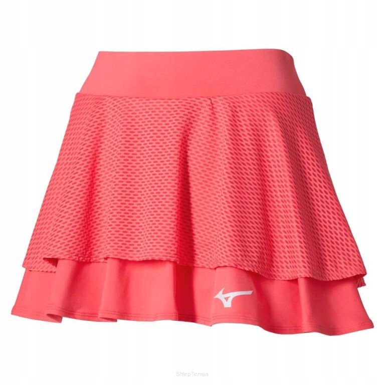 Spódniczka tenisowa Mizuno Daybreakers Flying Skirt koralowa XL