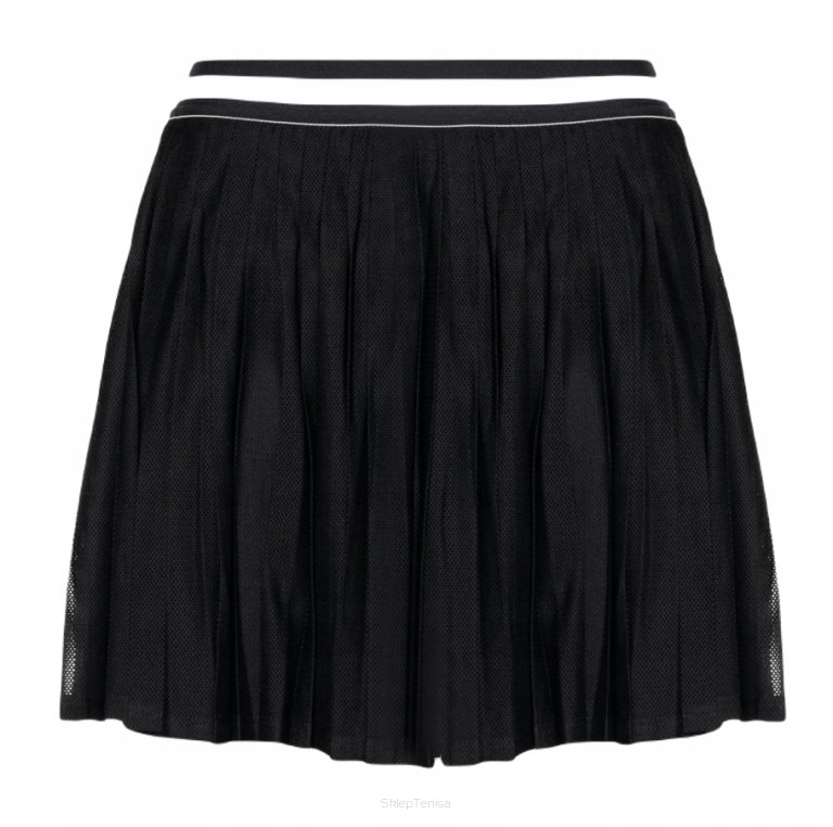 Spódniczka tenisowa Wilson Team Pleated czarna XL