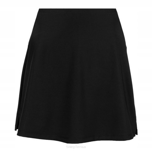 Spódniczka tenisowa Wilson Team Flat Front czarna XS