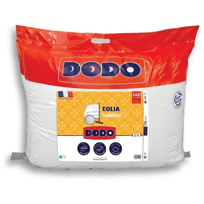 DODO - Pościel temperowana 300 g/m² - EOLIA - 220 x 240 cm - Biały