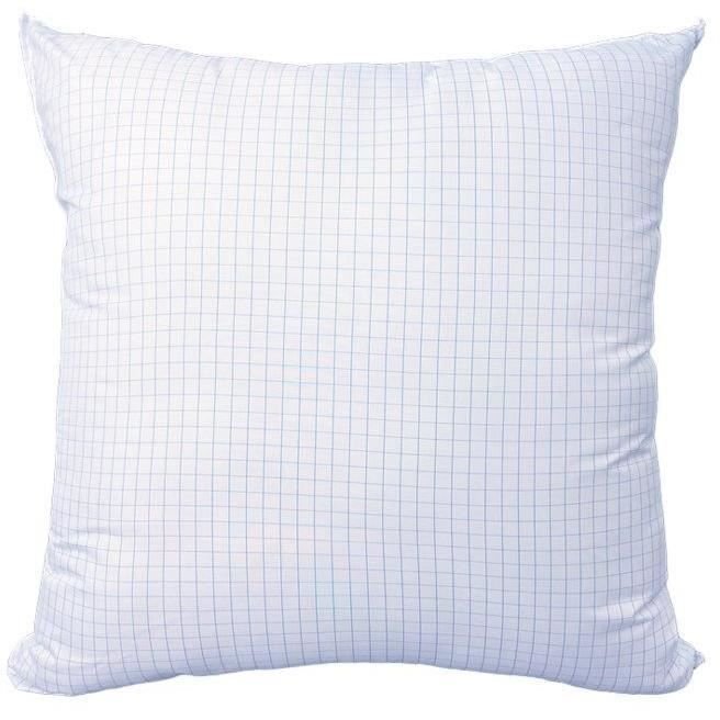 Poduszka średnia DODO 60x60 cm - Ochrona przeciwko pluskwom, przeciwko roztoczom - 550 gr - Biała - Wyprodukowano we Francji