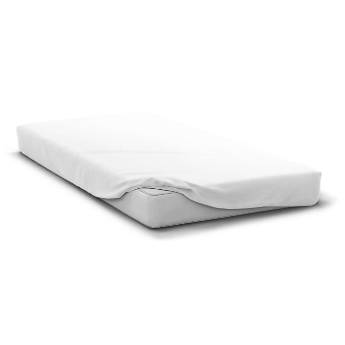 Prześcieradło - HOME LINGE PASSION - HP71764 - 140 x 190 cm + 30 cm wysokie - Mikrofibra - 82 g - Białe
