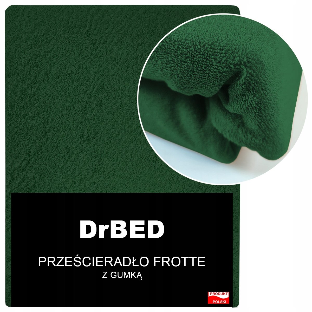 Prześcieradło z GUMKĄ Frotte 220x200 Nie Mechaci Się MIĘKKIE Trwałe Polskie