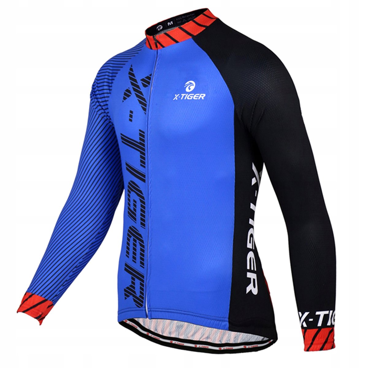 Bluzy Męskie Na Rower Ocieplane Zimowe Termoaktywne Długi Rękaw X-Tiger 3XL