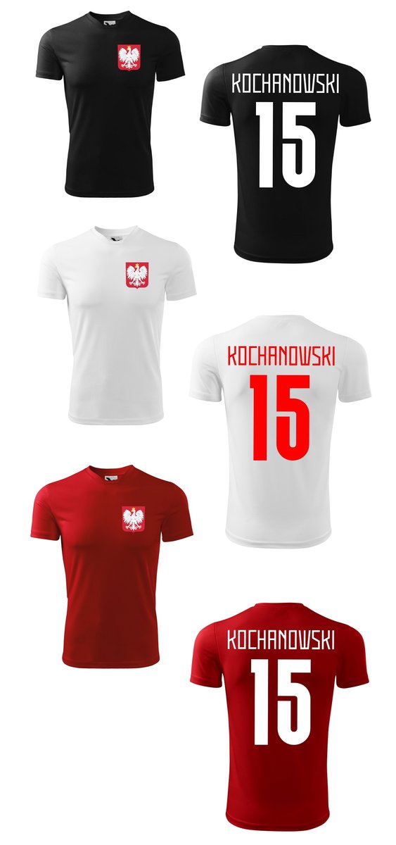 Treningowa Koszulka POLAND Kuba KOCHANOWSKI 15