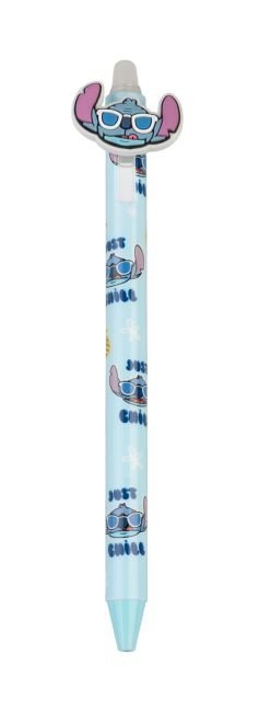 Długopis zmazywalny Disney Stitch Tropical Blue długopisy ścieralne niebieski wkład dla dzieci