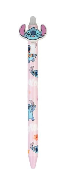 Długopis zmazywalny Disney Stitch Tropical Pink długopisy ścieralne niebieski wkład dla dzieci
