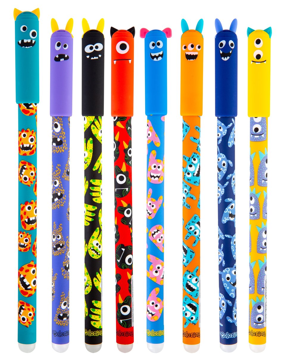 Długopis wymazywalny Monsters Colorino