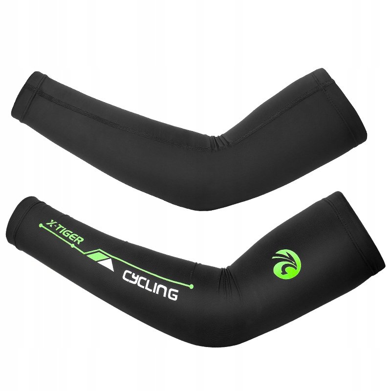 Rękawki Rowerowe UV Termiczne X-TIGER PRO Elastyczne Sportowe Ochraniacze S