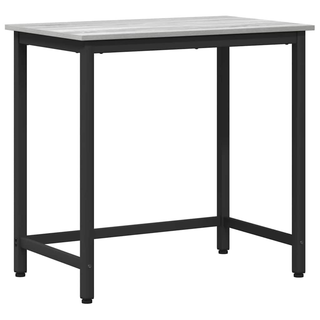 vidaXL stół Szary Sonoma 100 x 50 x 76,5 cm Drewno inżynieryjne i stal