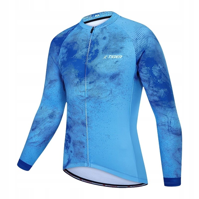 Bluzy Męskie Na Rower Ocieplane Zimowe Termoaktywne Długi Rękaw X-Tiger 3XL