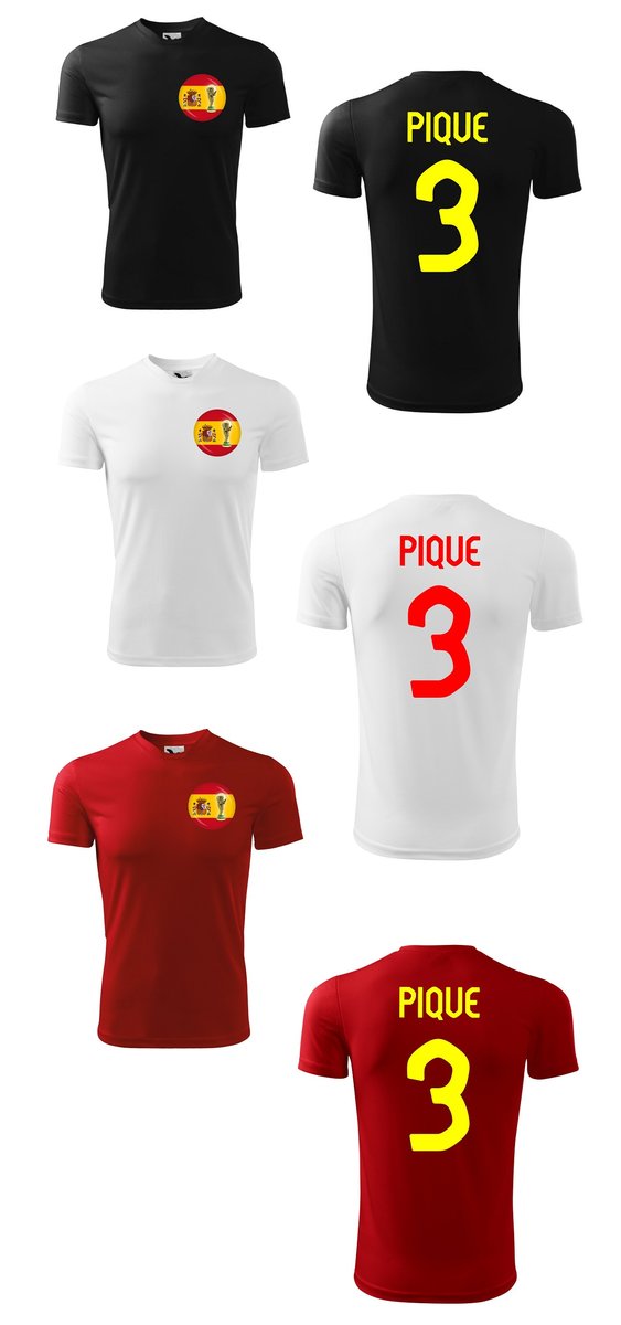 Treningowa Koszulka SPAIN Gerard PIQUE 3 jr