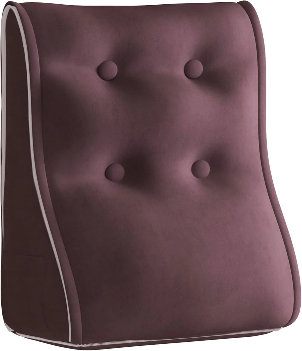 Modułowa Poduszka Ergonomiczna Velvet -Czekoladowa - 40 cm