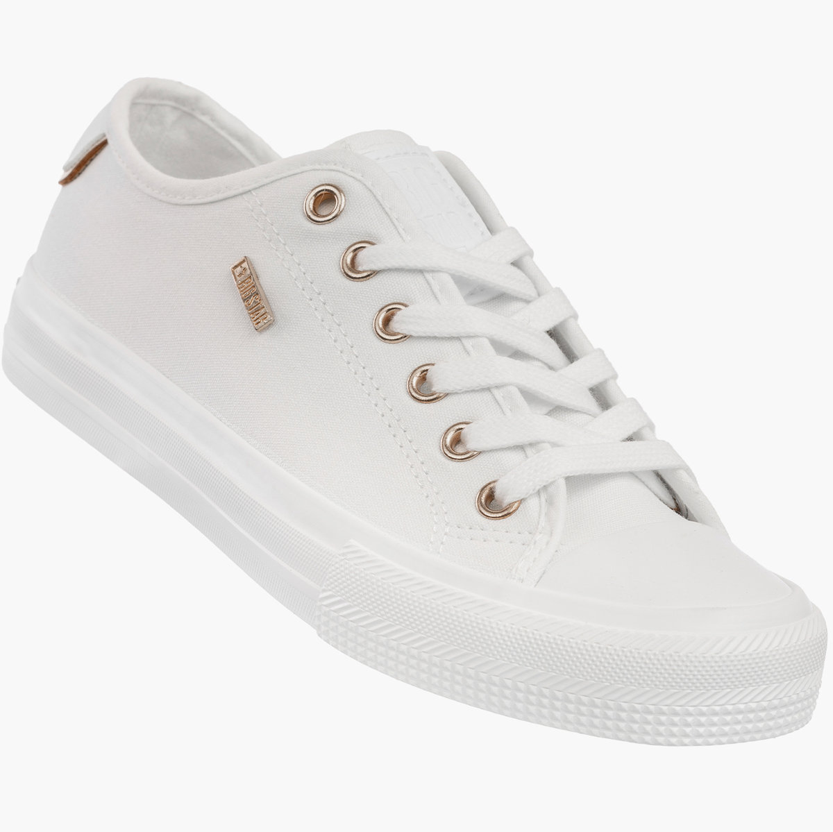 Trampki Damskie BIG STAR Sportowe Buty Tenisówki Białe TT274003 Biały 37