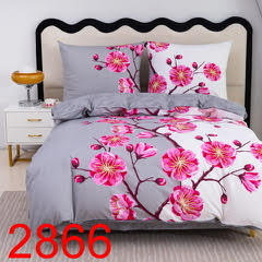 KOMPLET POŚCIELI COTTON WORLD SATYNA/BAWEŁNA ROZMIAR 160X200 POSZEWKI 70X80