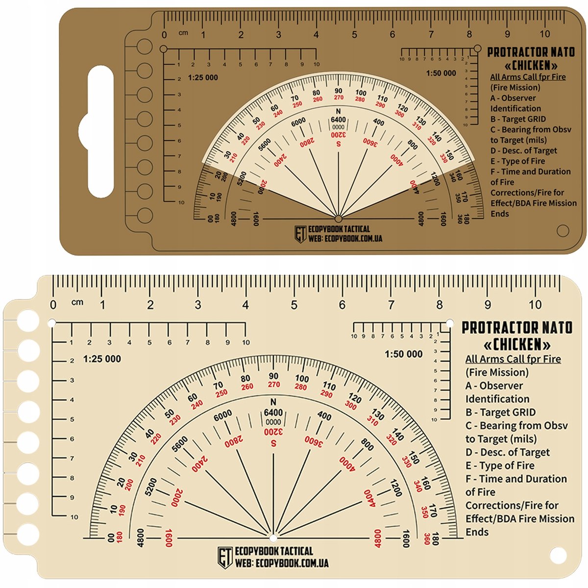 Linijka M-Tac Protractor NATO 