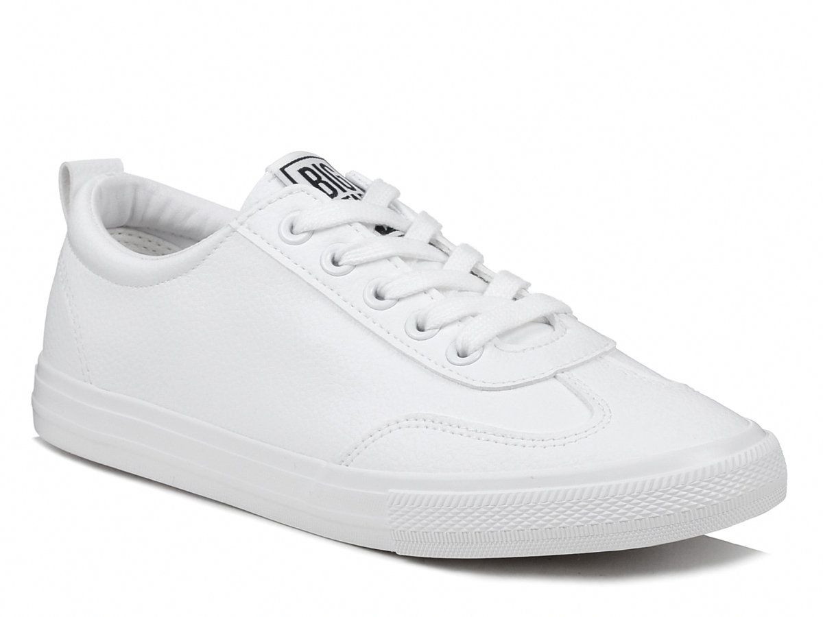 Trampki damskie białe Big Star TT274016 ekoskóra tenisówki klasyczne-37