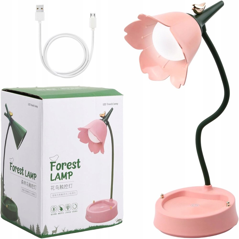 LAMPA BIURKOWA DLA DZIECI, UROCZA LAMPKA NOCNA LED, LAMPA STOŁOWA NA BIURKO