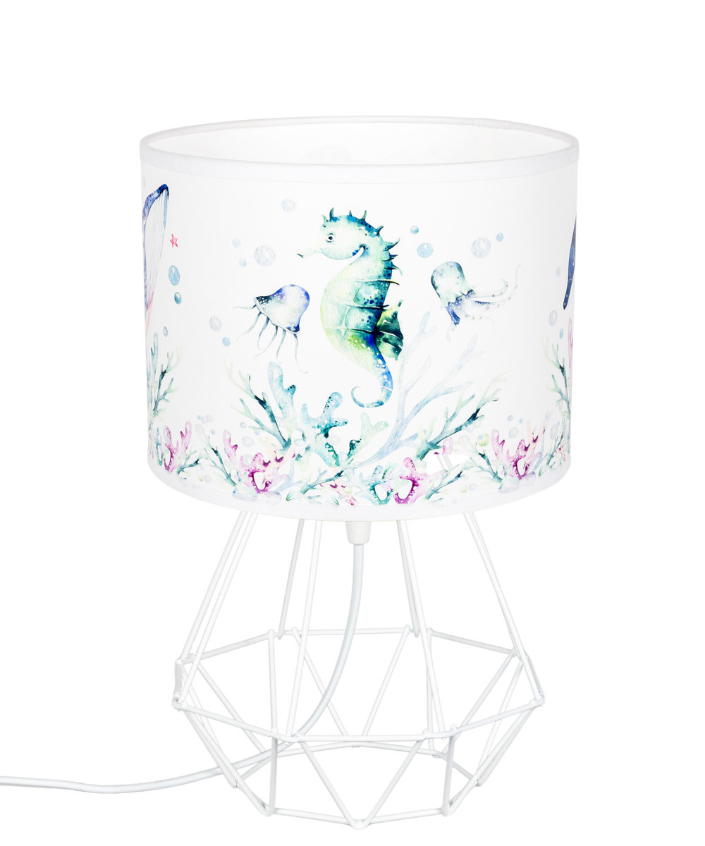 HEXE OCEAN Lampa dziecięca stojąca biurkowa 1 x 60W 0906