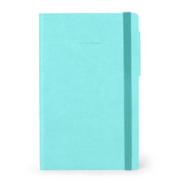 Legami- Notatnik Aquatic Awe w linię miękka oprawa 21cm x 13cm turkusowy