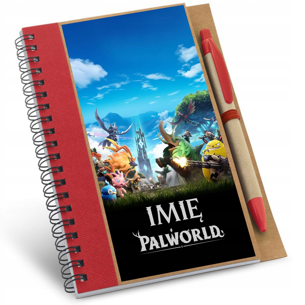 NOTATNIK NOTES ECO PALWORLD GRA PREZENT DLA GRACZA DZIECKA Y5