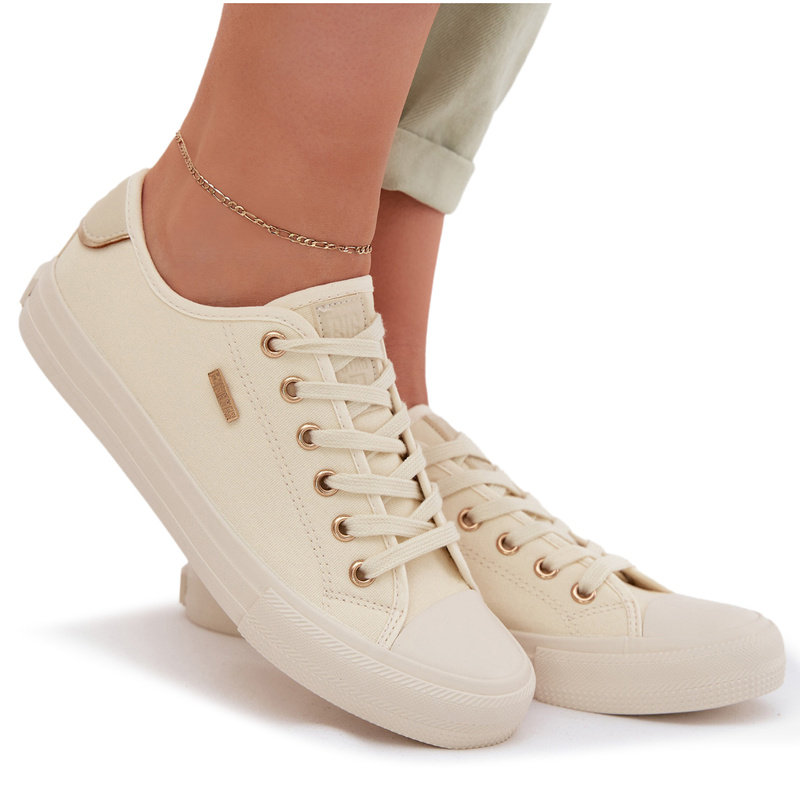 Trampki Damskie Big Star TT274004 Jasnobeżowe 41-41