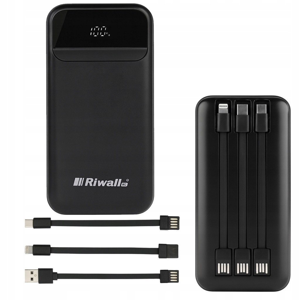 SZYBKI POWERBANK 20000 mAh 22,5W QC PD USB-C USB POWER BANK MOCNY PODRÓŻNY