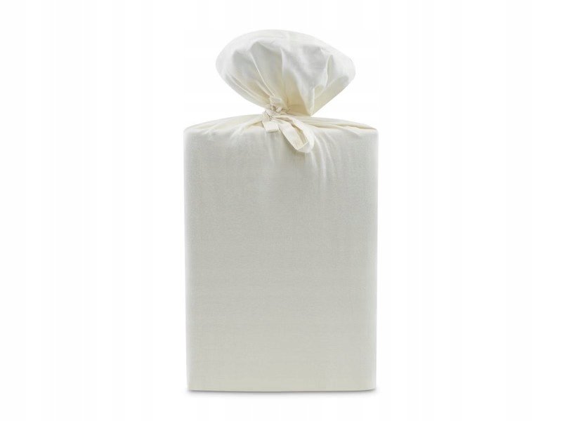 Prześcieradło perkalowe Dormeo Essentials cream 120X200