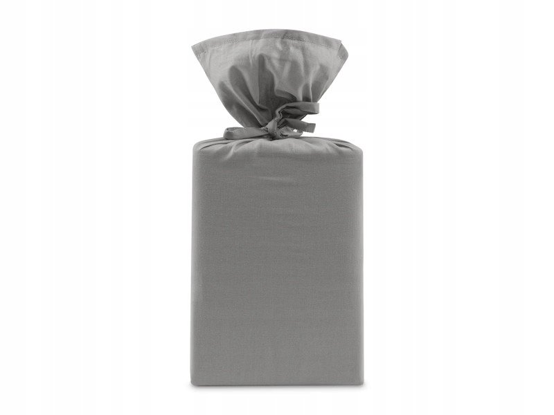 Prześcieradło perkalowe Dormeo Essentials szary 200X200