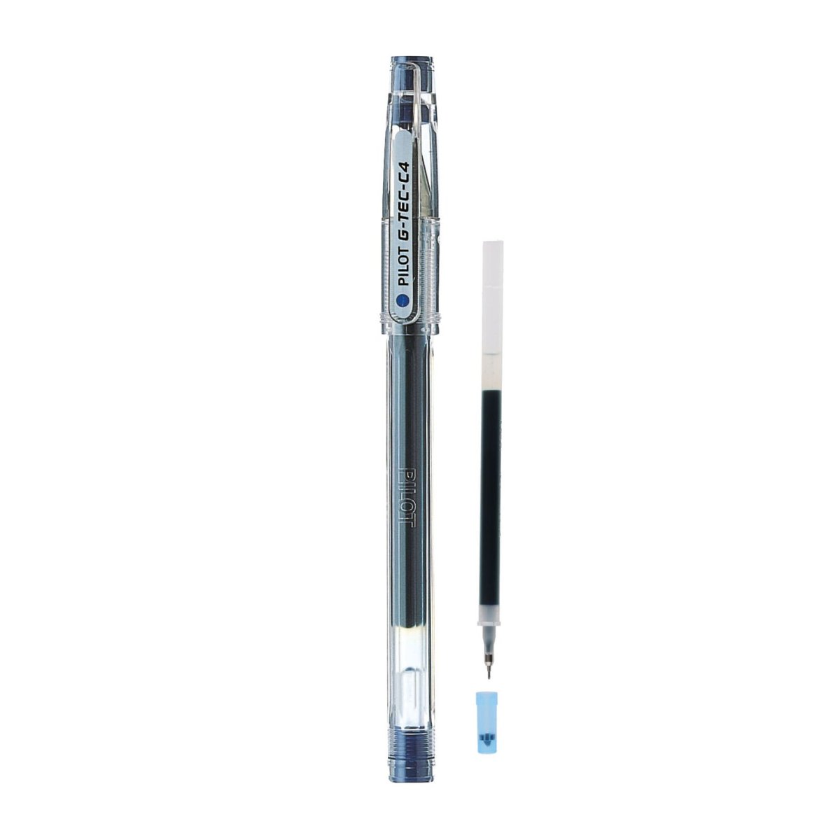 Pilot  Zestaw długopis żelowy G-TEC-C4 niebieski + wkład