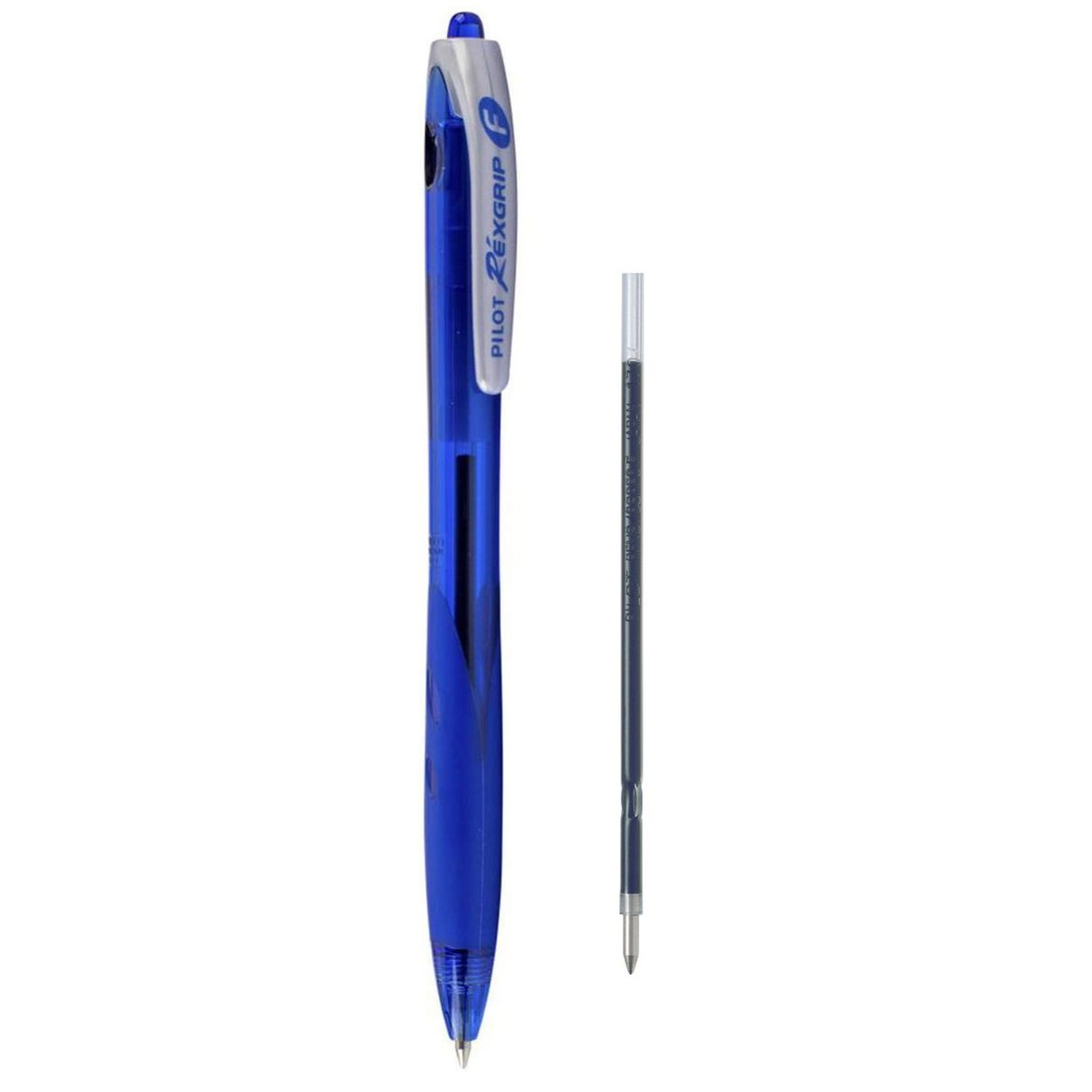 Pilot  Zestaw długopis olejowy REXGRIP niebieski + wkład