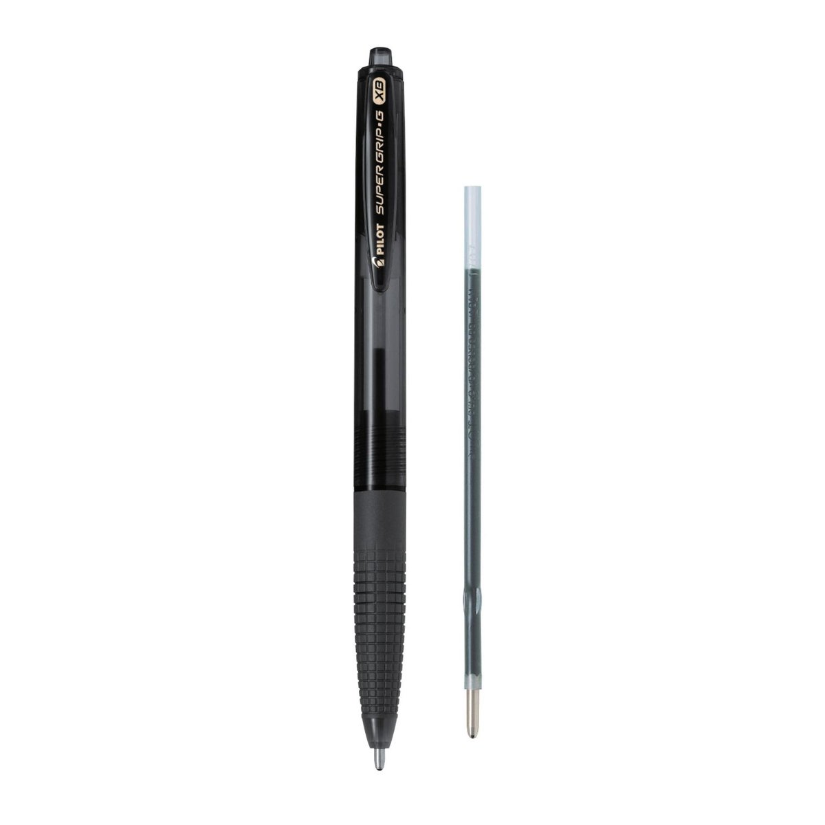 Pilot  Zestaw długopis olejowy automatyczny SUPER G czarny + wkład