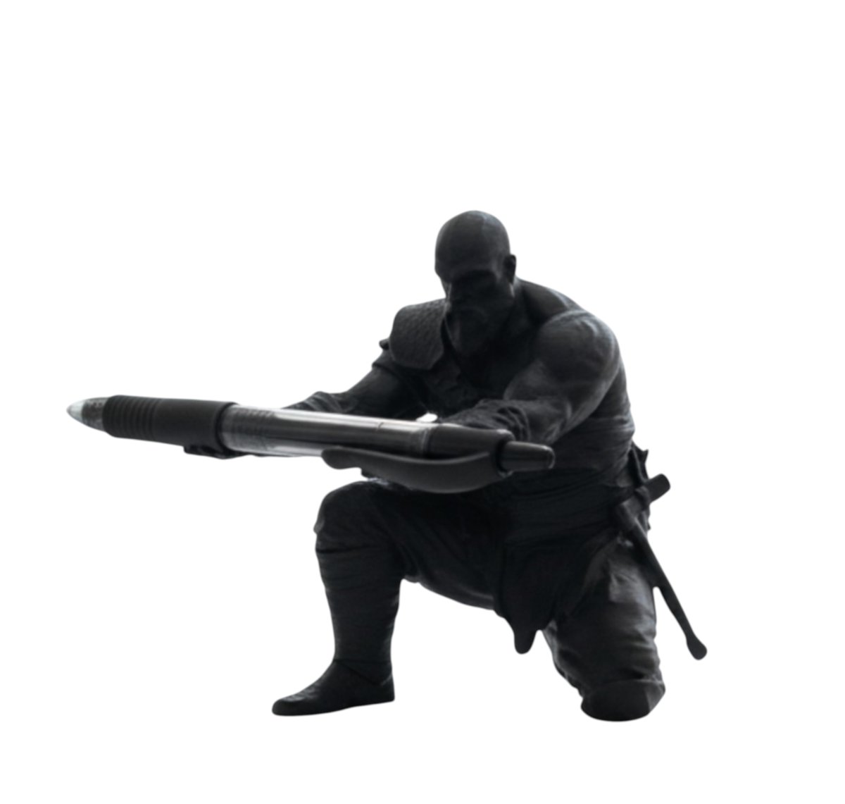 Podstawka na Długopis Pióro God of War Kratos Stojak Druk 3D Prezent