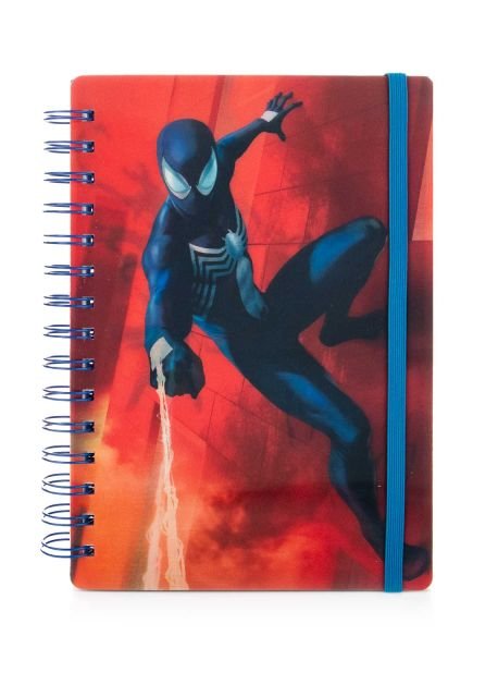 Notes A5 z okładką 3D Spider-Man Dark Transformation notatnik na spirali kołonotes 80 kartek