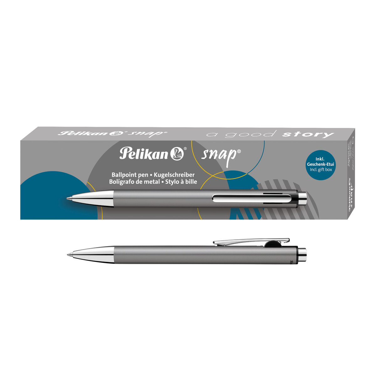 Długopis Pelikan Snap K10 Metallic Platin