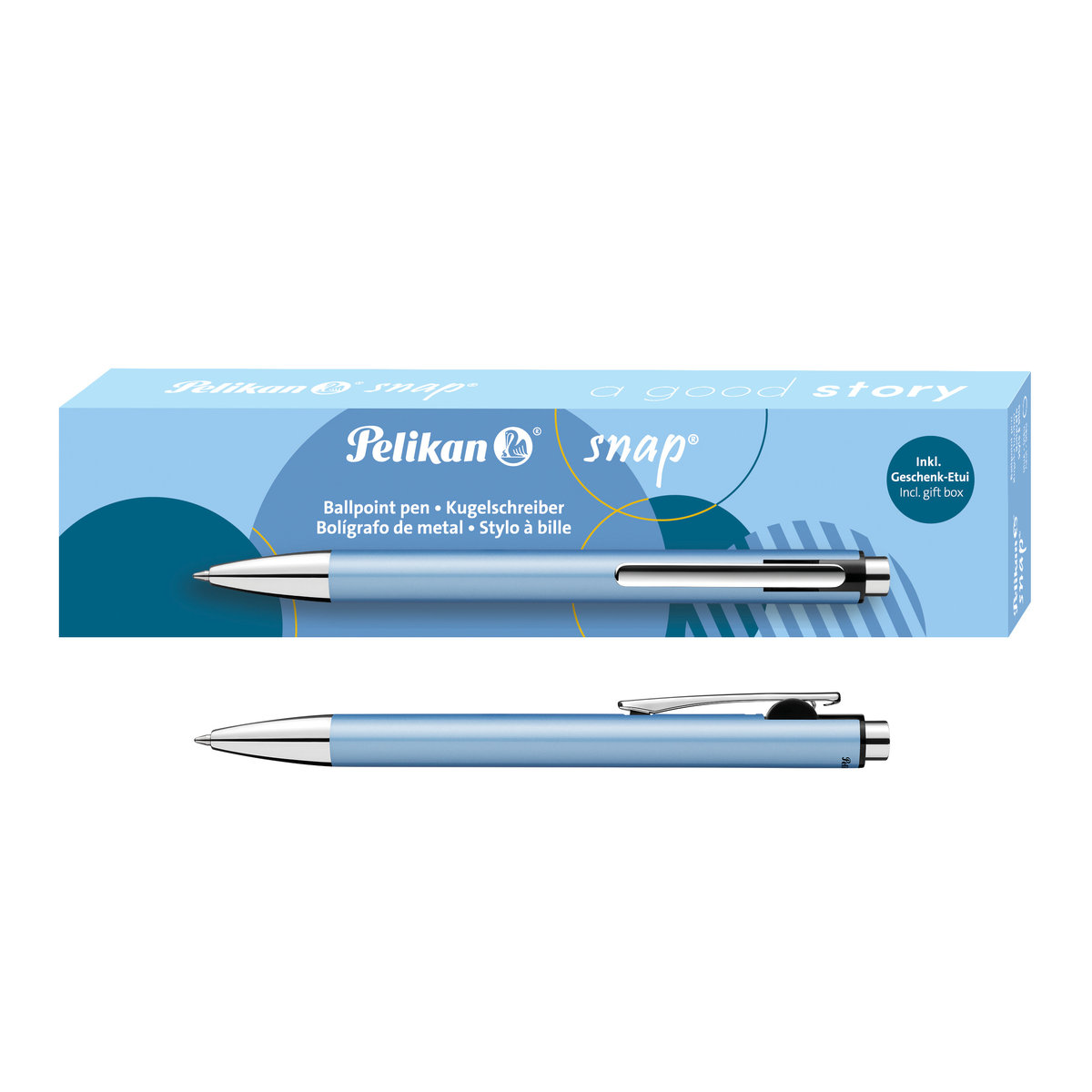 Długopis Pelikan Snap K10 Metallic Frosted Blue
