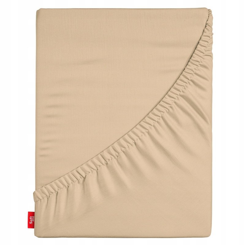 PRZEŚCIERADŁO Z GUMKĄ NA WYSOKI MATERAC 140X200CM BAWEŁNA JERSEY 100%