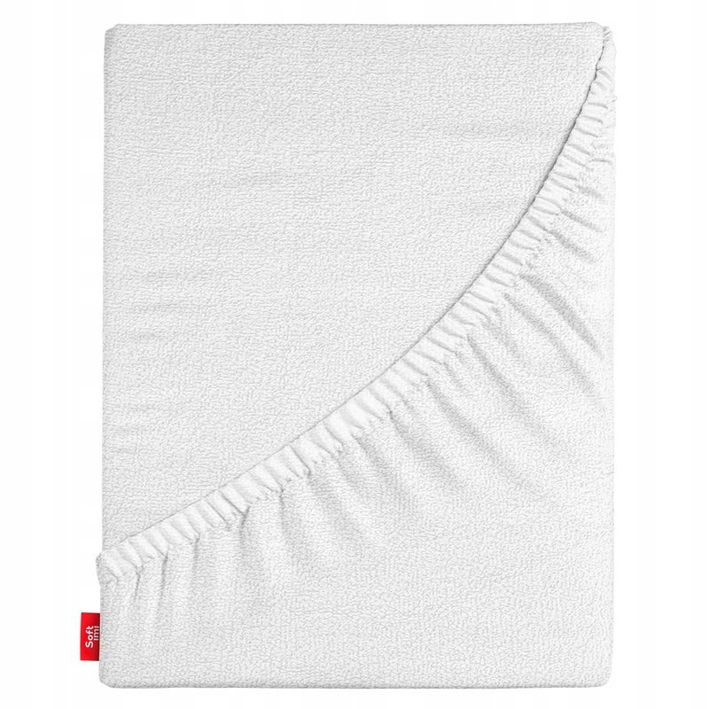 PRZEŚCIERADŁO Z GUMKĄ FROTTE GRUBE 160X200 cm BAWEŁNIANE POLSKIE PREMIUM