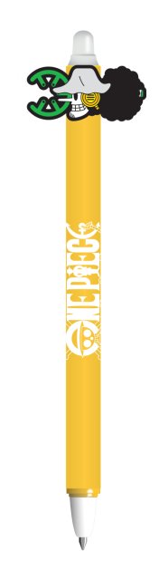 Długopis zmazywalny One Piece Yellow długopisy ścieralne niebieski wkład dla dzieci