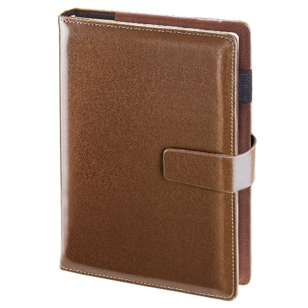 Notes Notatnik brązowy 180K A5 z Wymiennym Wkładem 200 Stron Drops