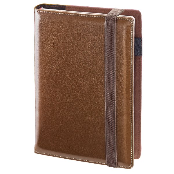 Notes Notatnik Brązowy A5 w Kratkę z Wymiennym Wkładem 200 Stron Drops