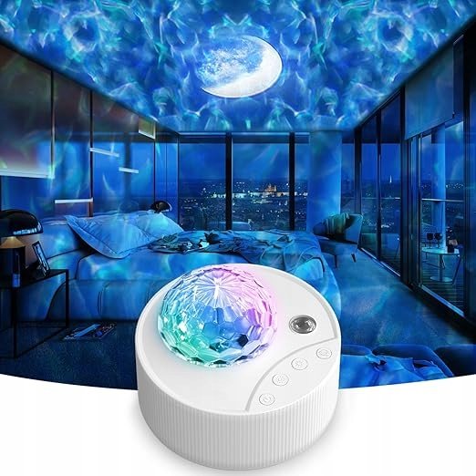MOREDIG Projektor Gwiaździstego Nieba LED Galaxy Dla Dzieci i Dorosłych