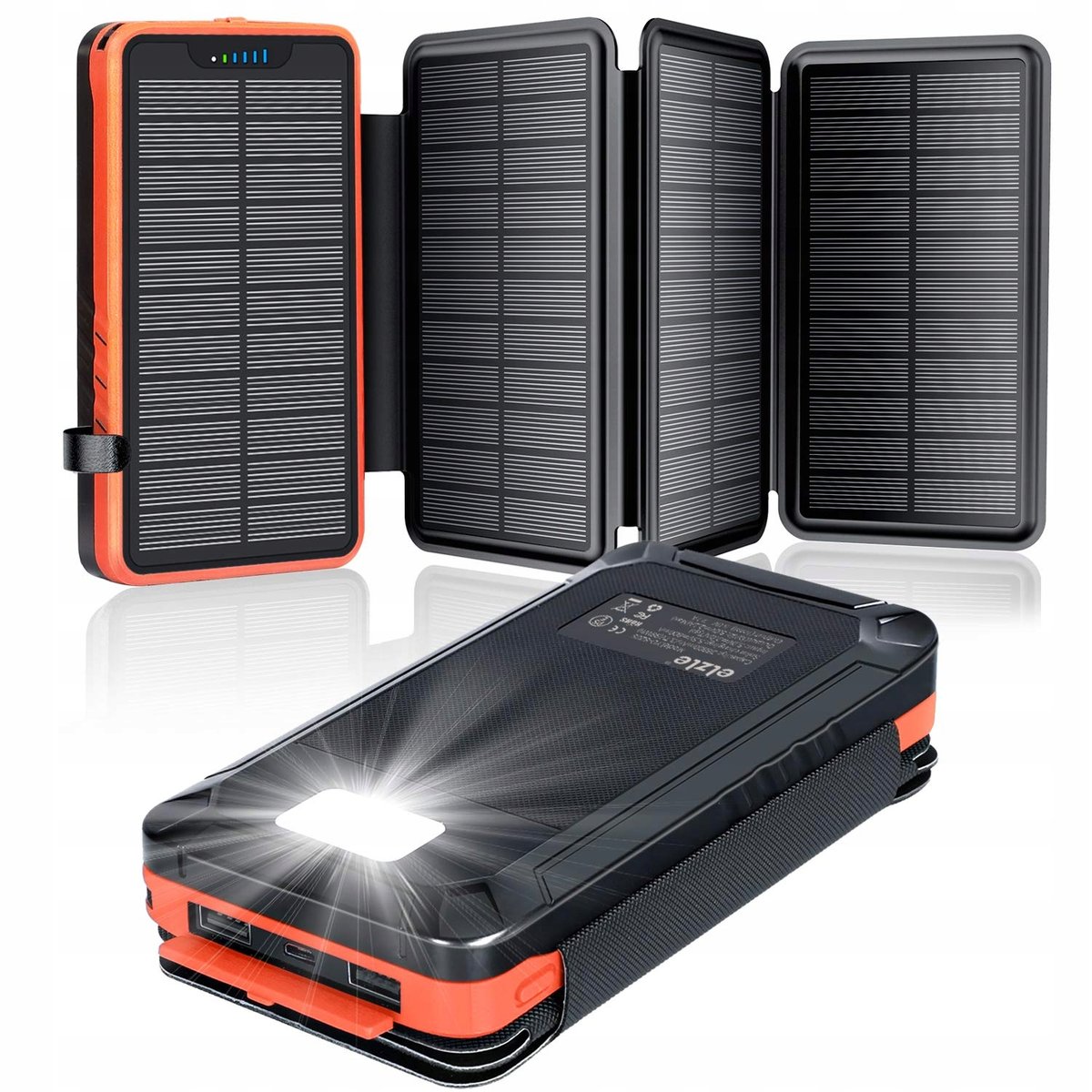 Powerbank 26800 mAh ładowarka solarna