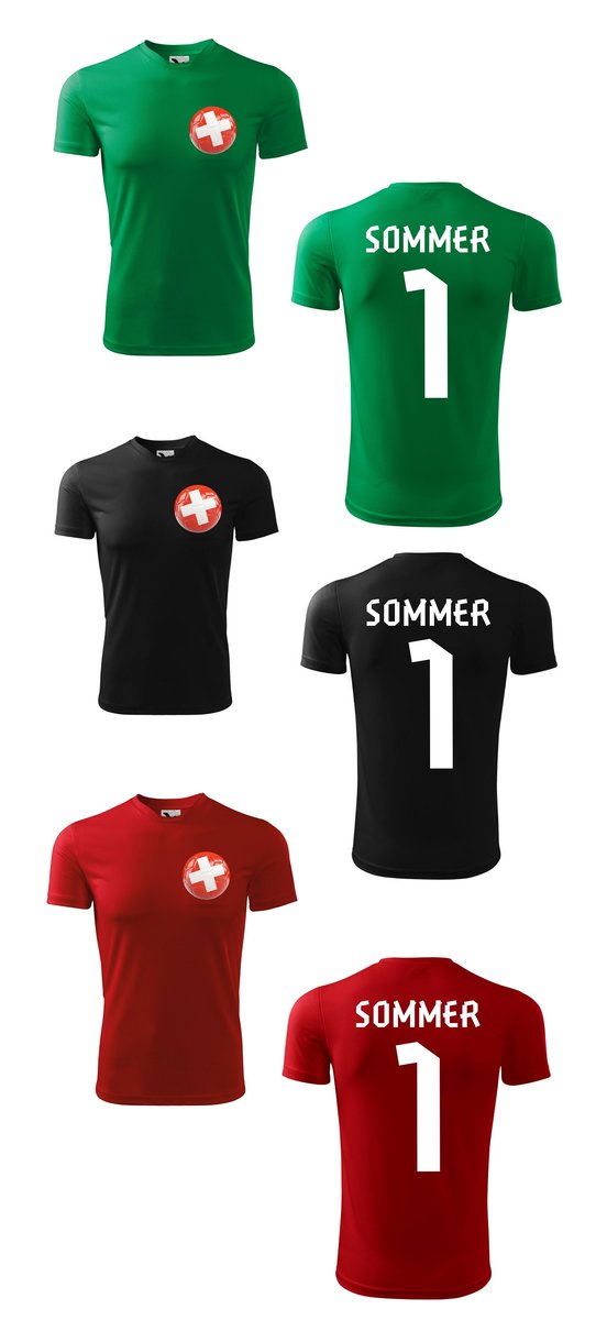 Treningowa Koszulka SWITZERLAND Yann SOMMER 1 jr